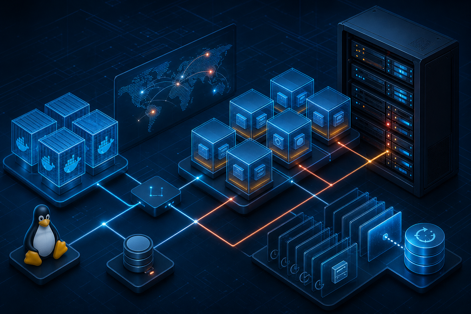 Docker Proxmox Linux Container